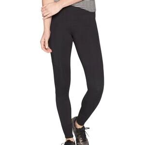 Athleta Excursion Tight Leggings Black Size XS Neverend Drawstring Side Pockets